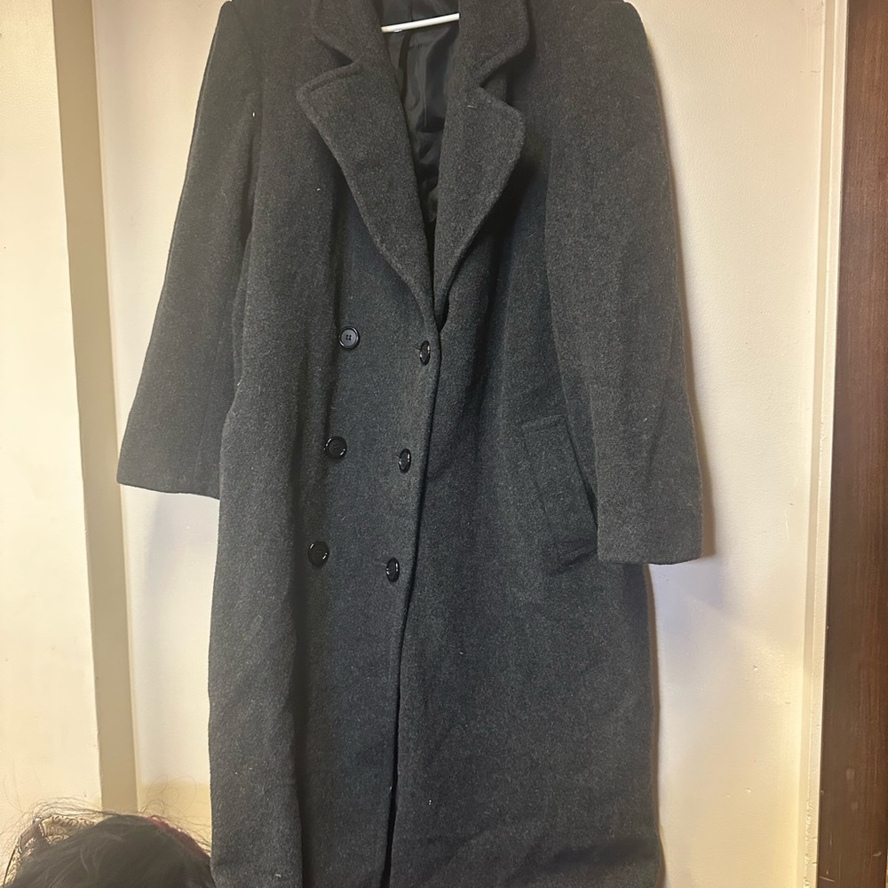 Classic Gray Trench Coat